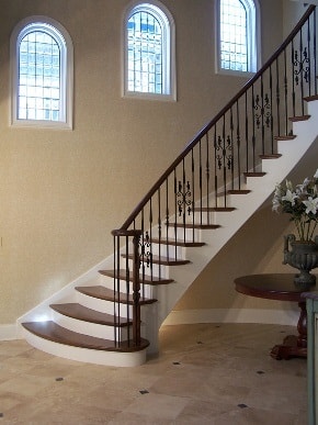 Curved stair design pitfalls