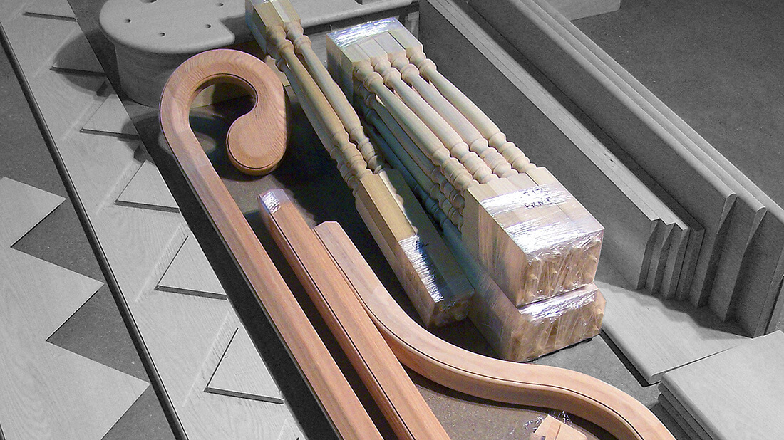 pre-fabricated stair kits