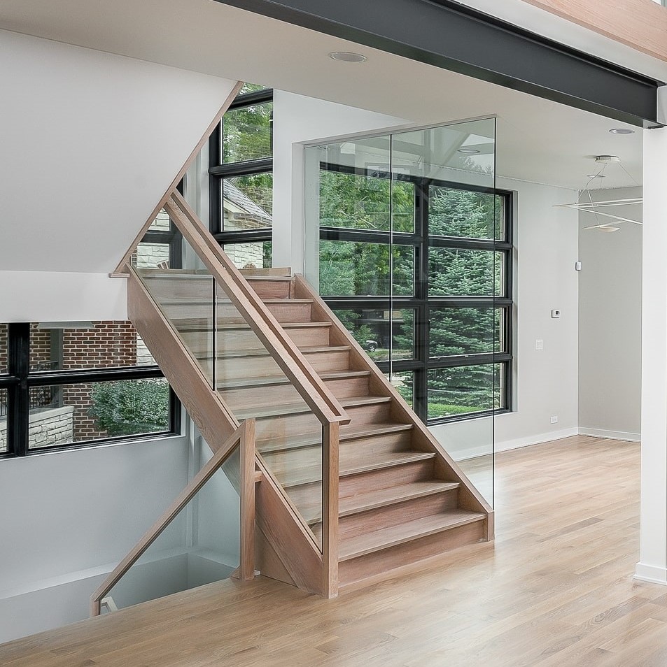 covering an open staircase makes it safer for kids